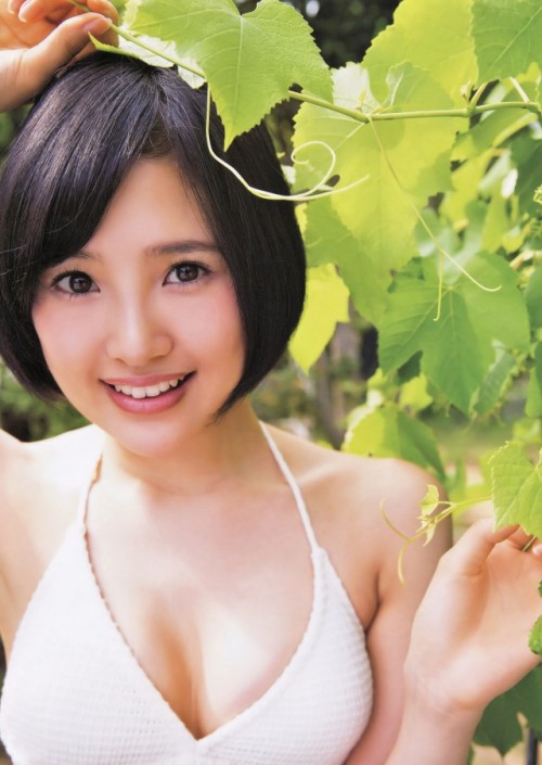 neprooooom:  (HKT48兒玉遥ちゃんの目が離せない水着グラビア！ | AKB48の画像まとめブログ ガゾ速！から) 