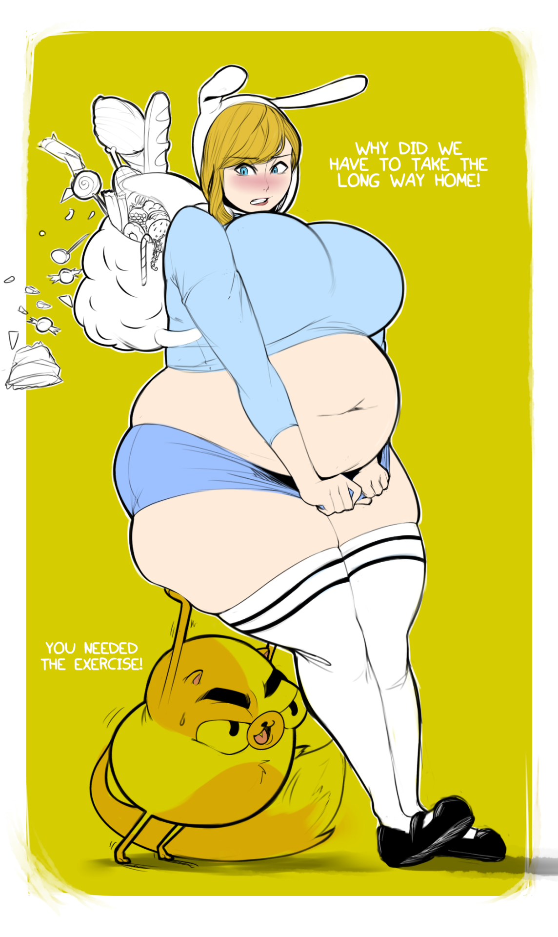 buttercup-queen:  pewpewart:  fionna na nana nana all of them! now i can not hold