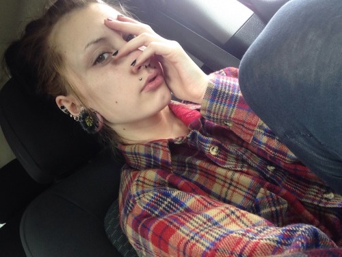 -miranda-ann:  Fuck feeling like shit from last nights drinking & looking like some punk ass bum for the day.