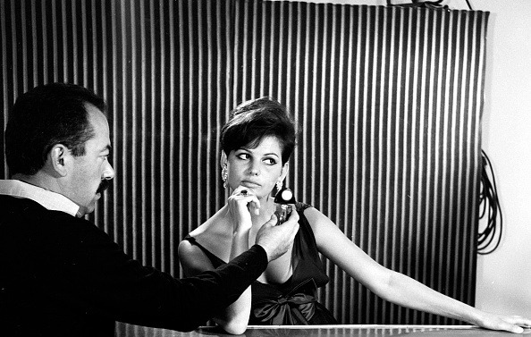 claudiacardinalebeauty:  Claudia Cardinale in studio before an interview at the Cannes