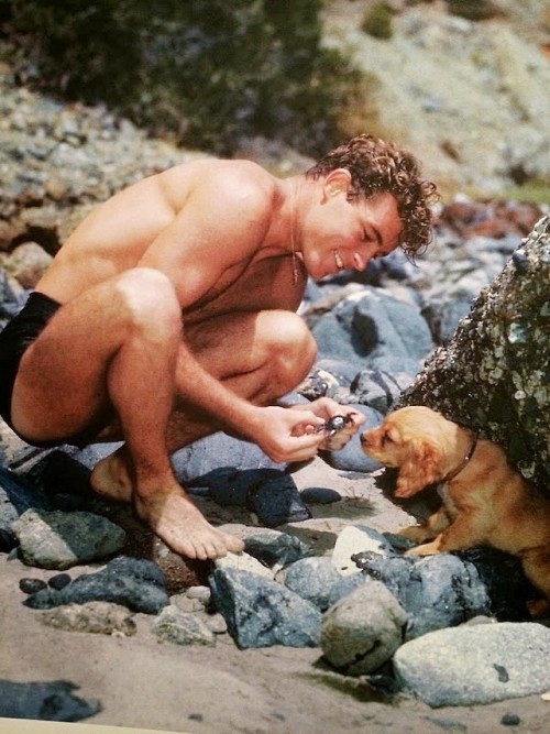 armchairmusings: Model: Guy Madison, 1946