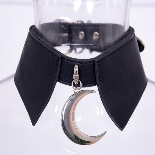 Punk Gothic Moon Choker starts at $14.90 ✨☀️✨I like this one. What about you?