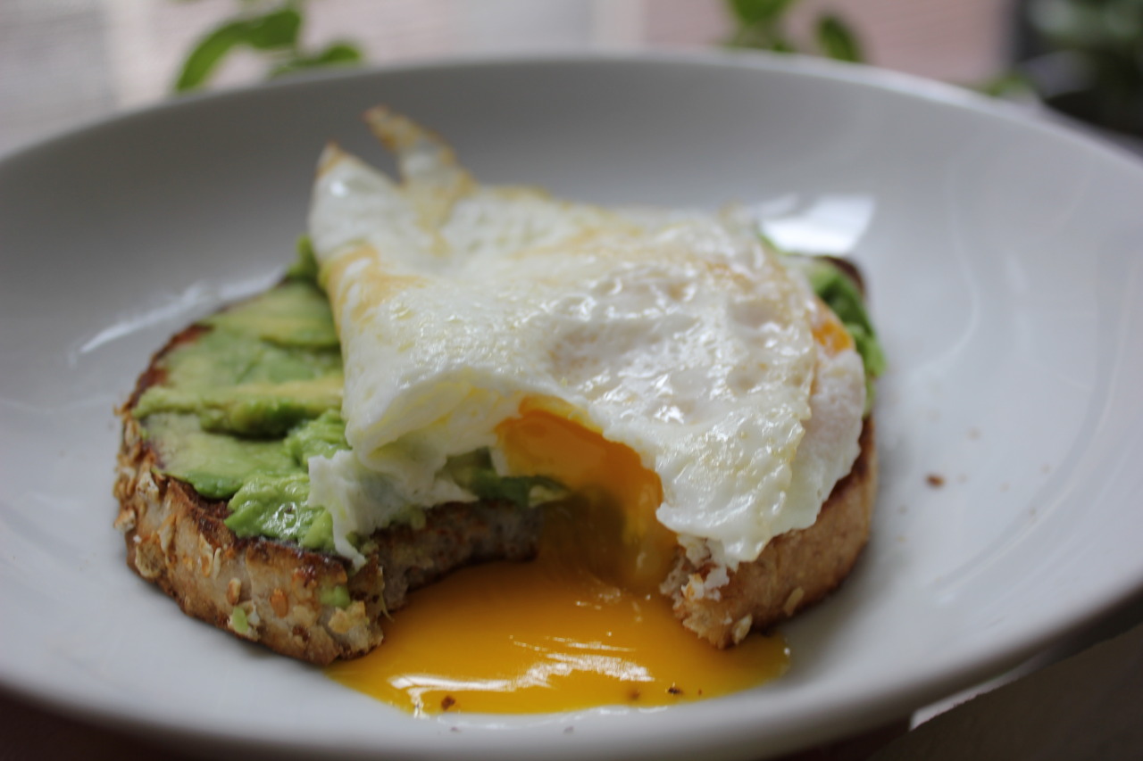Avocado and Eggs on Toast
Spring is busting out all over and gone are the mornings of craving hot grits or oatmeal.