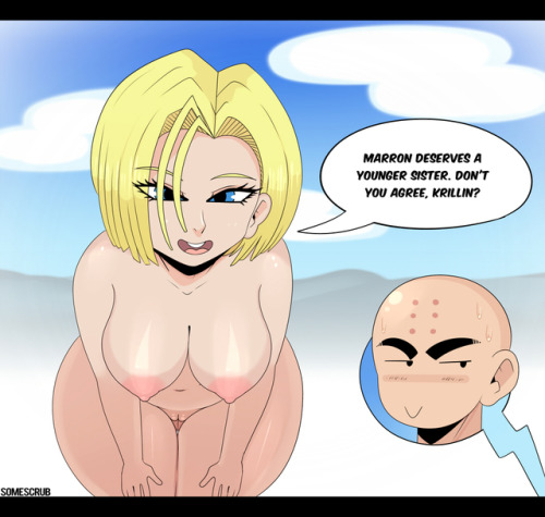 XXX somescrub:  Android 18 F u c c  Higher Res photo