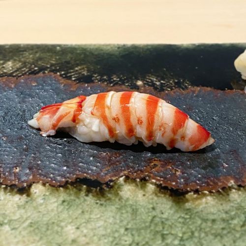  Kuruma Ebi (Japanese tiger prawn)• 311ONZ by LDH kitchen, Tokyo JAPAN • #japanesefoodie #japanese