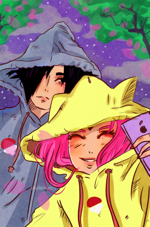 alienamy319:  Uchiha selfie time.