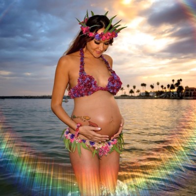 Radiating lots of #LoveAndLight to my #RainbowChild ❤️✨🌈👶🌊