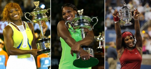 shan-is-a-fan:badwoolf21:Serena Williams - All 22 Grand Slam TitlesAll Hail Queen Serena!