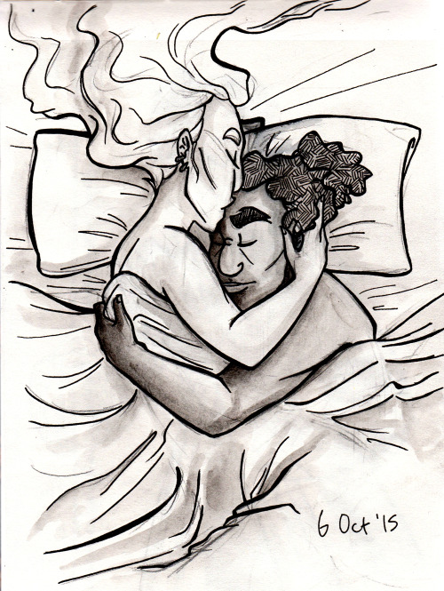 prophetandcatalyst: izzi-illustrates: King Verity and his Mountain Queen. Inktober. Are you glad tha