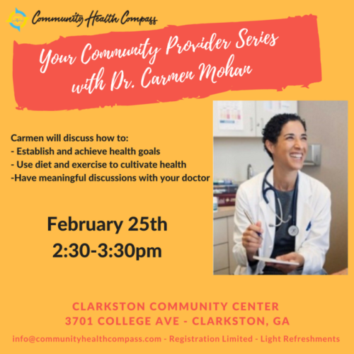 Atlanta, come join us! Physician, marathon runner and author Carmen Mohan will discuss her new book 