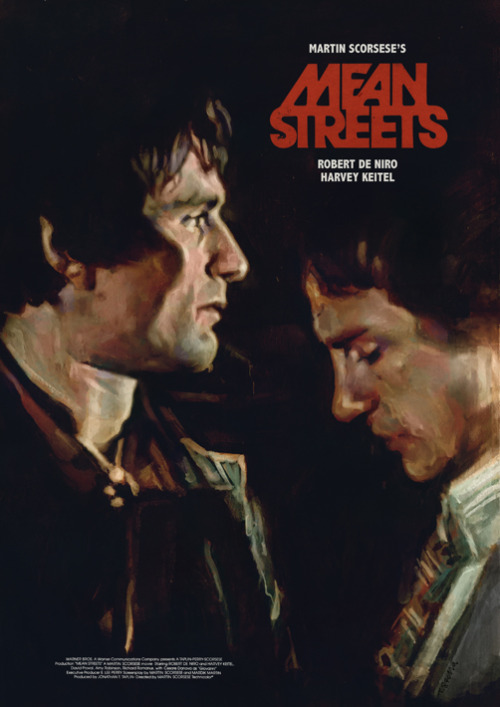 Poster for “Mean Streets” - 1973 by Martin Scorsese