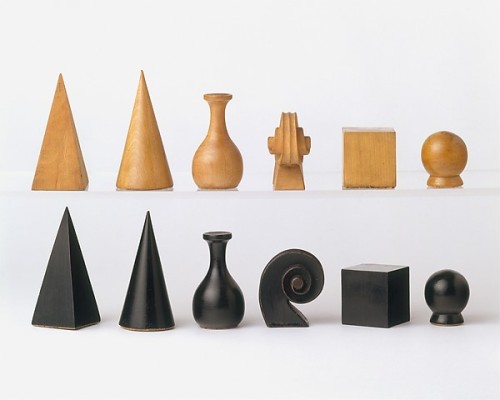 heaveninawildflower:Chessmen (1924). Wood. Designed by Man Ray ( 1890–1976 ).Image and text courtesy