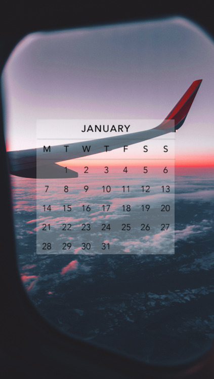                                         January 2019 Lockscreens//