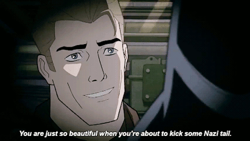 Diana And Steve Trevor In Justice Society: World War II (2021)