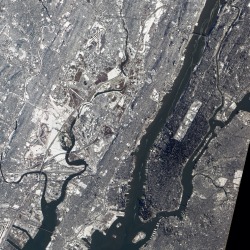 newyork: New York from space c/o Nasa - it