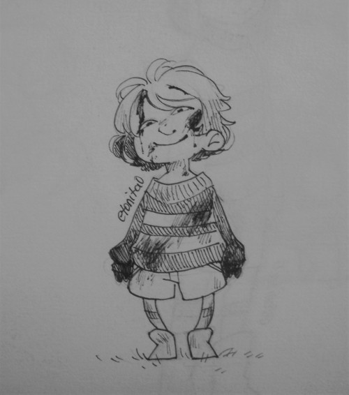 I Started This By Wondering How Much Different Frisks Can I Draw And Finished It With Two Fanart Drawings.