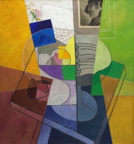 Still Life (Centrifugal Expansion of Colors), Gino Severini, 1916, Art Institute of Chicago: Modern 