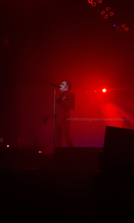 whatimdoinghere-ihavenoidea:Ghost @Palacio de los Deportes, March 3rd, 2020It’s been ALMOST a year s
