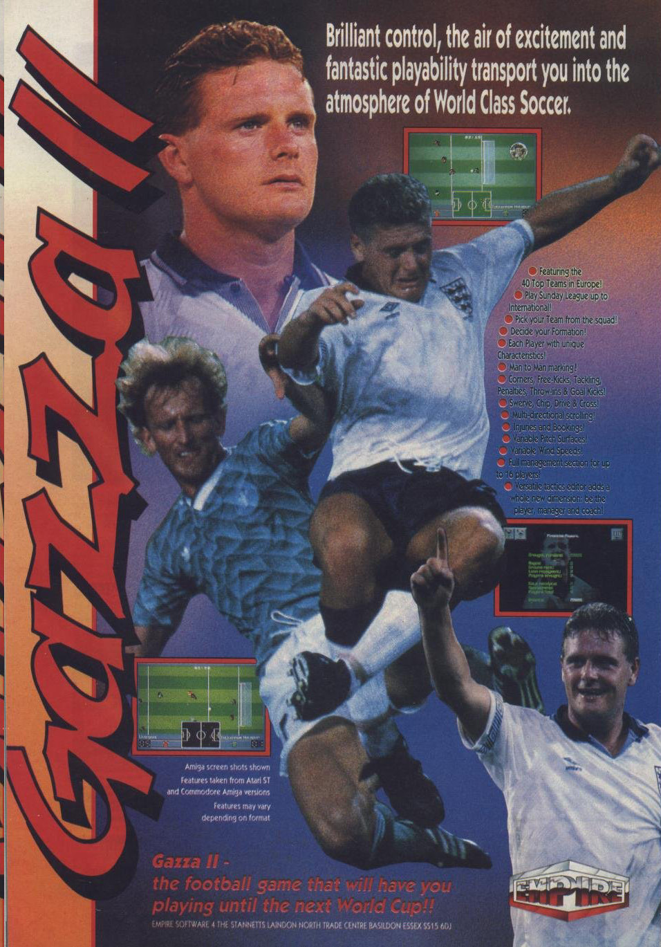 ‘Gazza II’[AMI / C64 / ST] [UK] [MAGAZINE] [1991(?)]
• via @oldgamemags