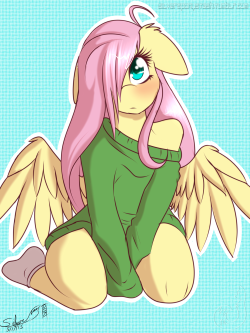 silversponystash:  quick fluttershy before