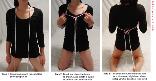 Shibari Tutorial: The Hog Tie You’ll need 50’ of rope, or two 30’ pieces if you st