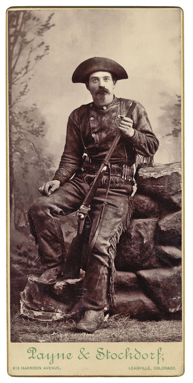 Buffalo hunter, circa 1880.from True West Magazine