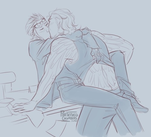 preservedcucumbers:  more gladnis doodles