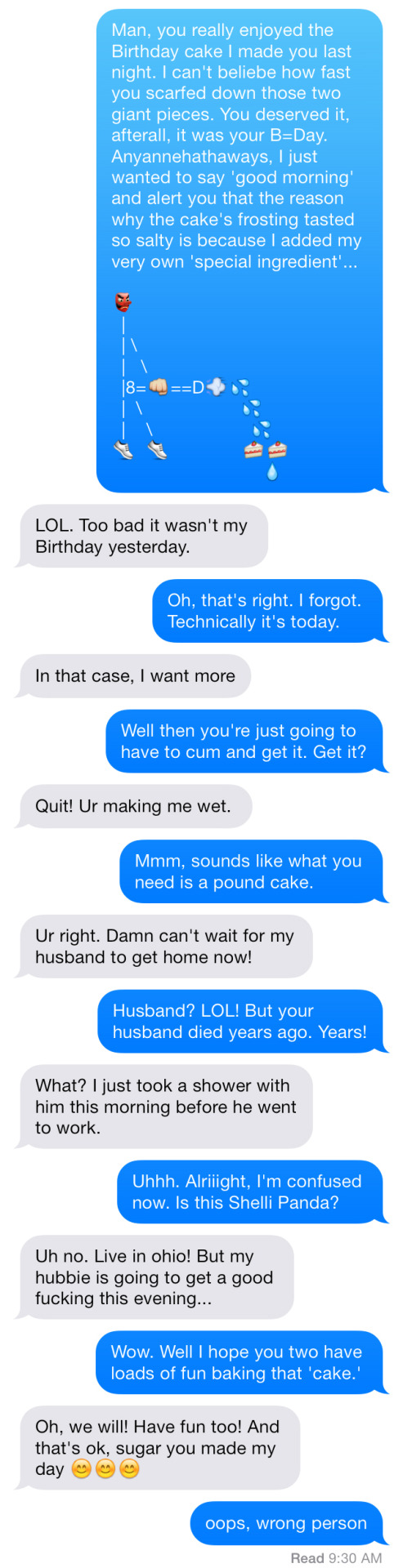 oops, wrong person.