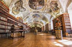 Stylish-Homes:  Library Of Strahov Monastery In Prague Via Reddit