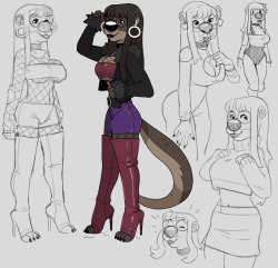 Drew some fem otter to pick myself up!