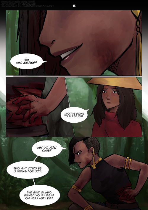 Raya and the Last Dragon Fancomic - WoundsPart 2 of the Wounds fancomic. Raya, come on, really?< 