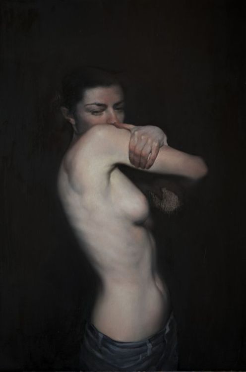 elpasha711:  Obscure Object | 32 x 40 inches | oil on canvas | 2015 | Maria Kreyn