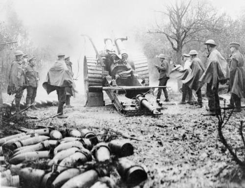 historicalfirearms: Somme Bombardment Begins On the 24th June 1916, the British Army began its large