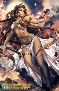 mickyyyyy:  Nuit, Egyptian Goddess of the