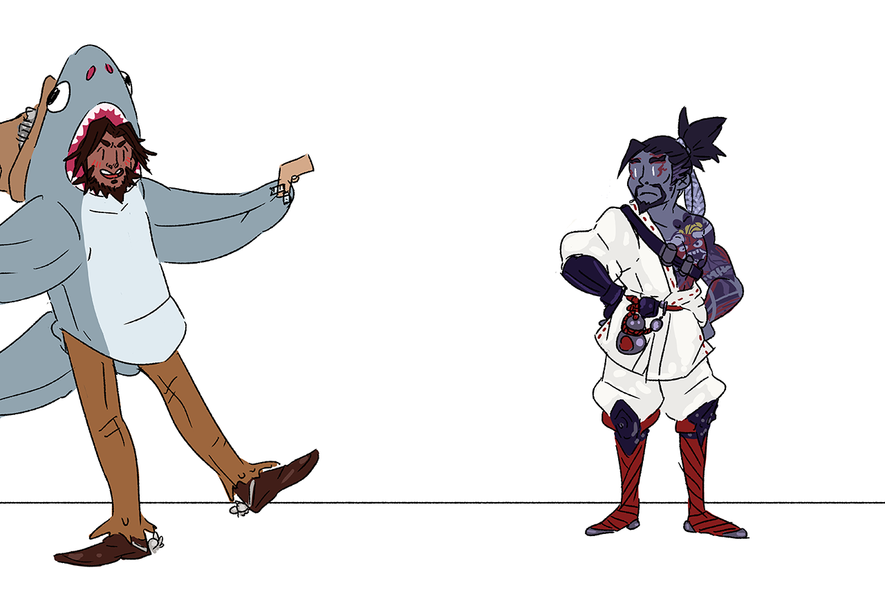 butt-zombie-butt:  I’m very sleepy but I had to do a quick doodle of why I personally