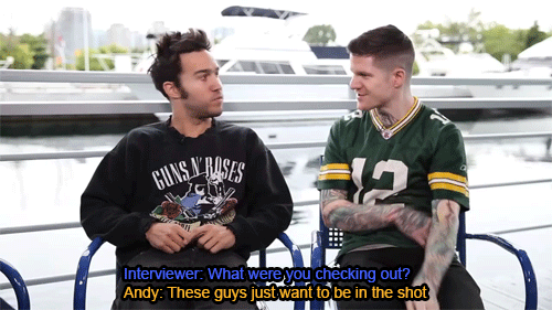 danzingwiththedead:Andy being distracted by geese