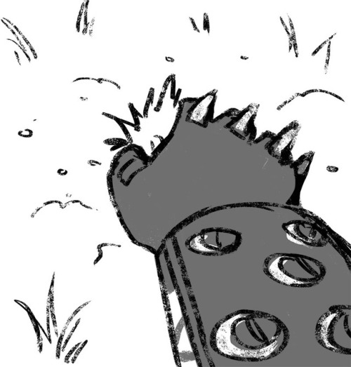 hattedhedgehog: @liache @gayunclejunkrat This post made my day so I had to draw it. A grubby sexy radish. The mole video inspiration: (x) Text post: (x) 