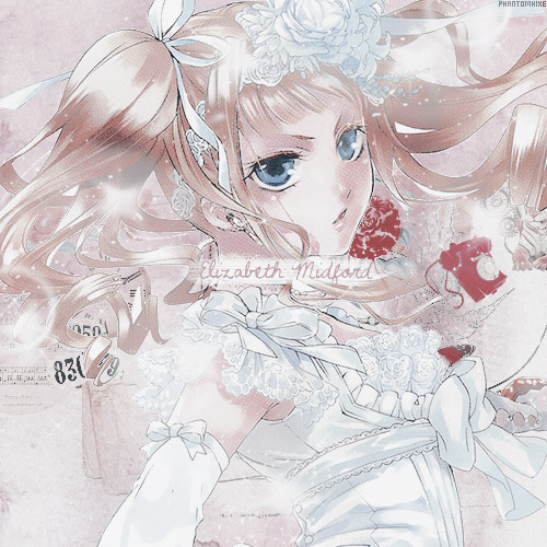 tsukiyyama:  get to know me: [2/5 favorite female characters]↳Elizabeth Midford (Kuroshitsuji)