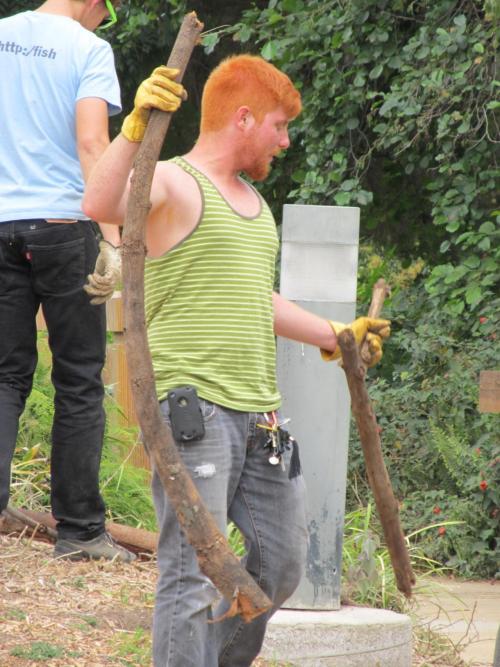 inthetrailerhood:  Auburn Strawberry Ginger but damn boy that is Tangerine. Does the carpet match th