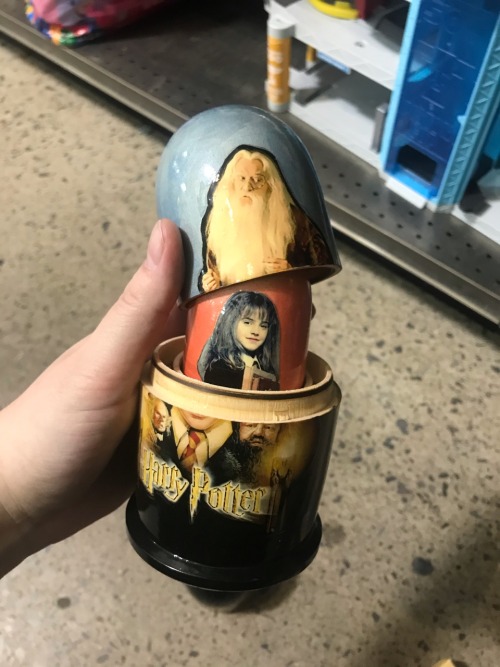 Saw this very classy handmade Russian nesting doll!