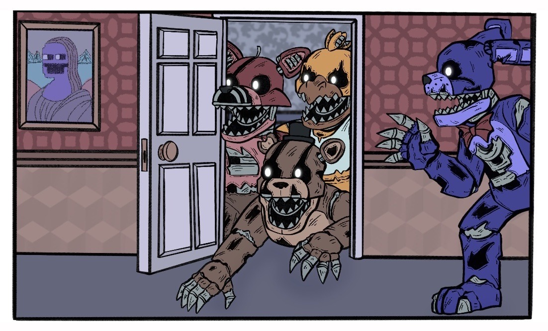 paprika43 on X: the comic #FNAF #FiveNightsAtFreddys #fnaf4