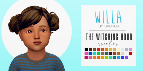 all saurus winterfest collection 2019′s hairs recolored in twh colors!leia, leia v2, jin, minho, lil