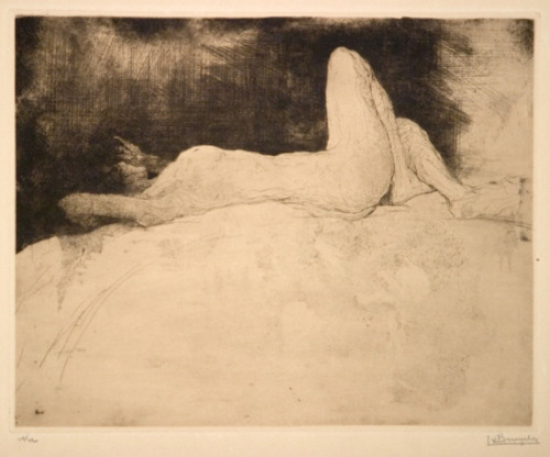 Nude  -  Jules De Bruycker  1920s Belgian  1870-1945  