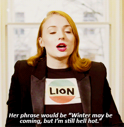 alayneestone: The Real Housewives of Westeros - with Sophie Turner