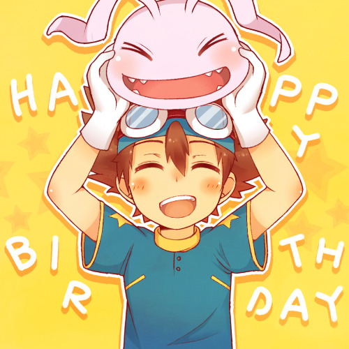 riseandshinecourage:  Work: Happy Birthday♪ | Artist: Kuta [pixiv] Encourage artists sharing, reblogging, retweeting, commenting and rating their works so they keep doing them for us.[My twitter: @RNSCourage]