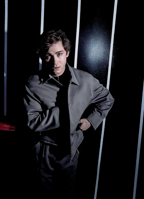 theperezhilton: Logan Lerman for Prada.