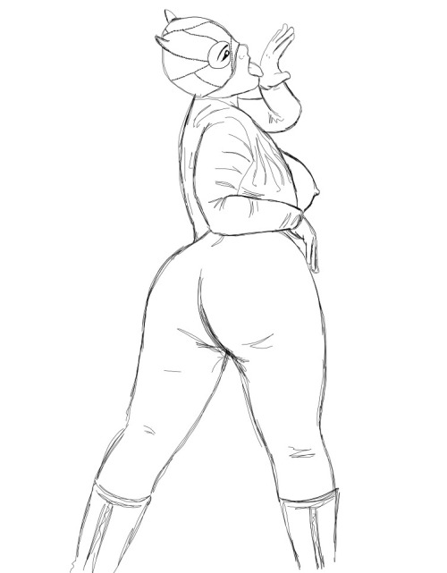 mydigitalsketches:  A quick sketch of the sexiest Cat Woman ever! 