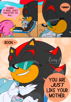 classic sonamy doodle. sonic is flirt with her it seems like //.//.// : r/ SonAmy