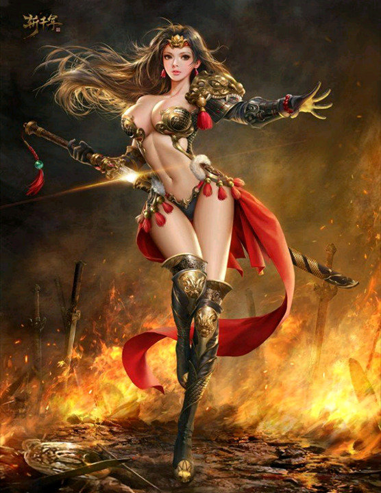 darkbeautyss:  Couldn’t find the artist’s name for this piece. If you know who