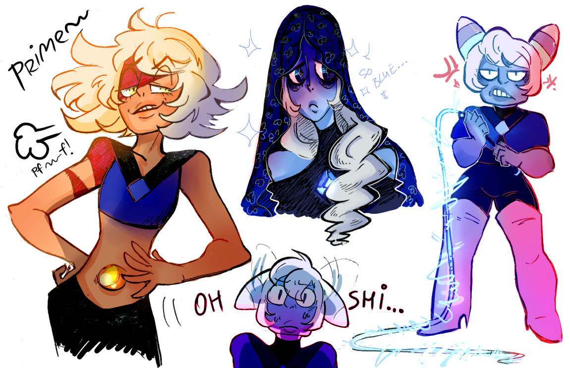 tegraliz:  more SU sketches Sssso good chara design.. sssso good! 